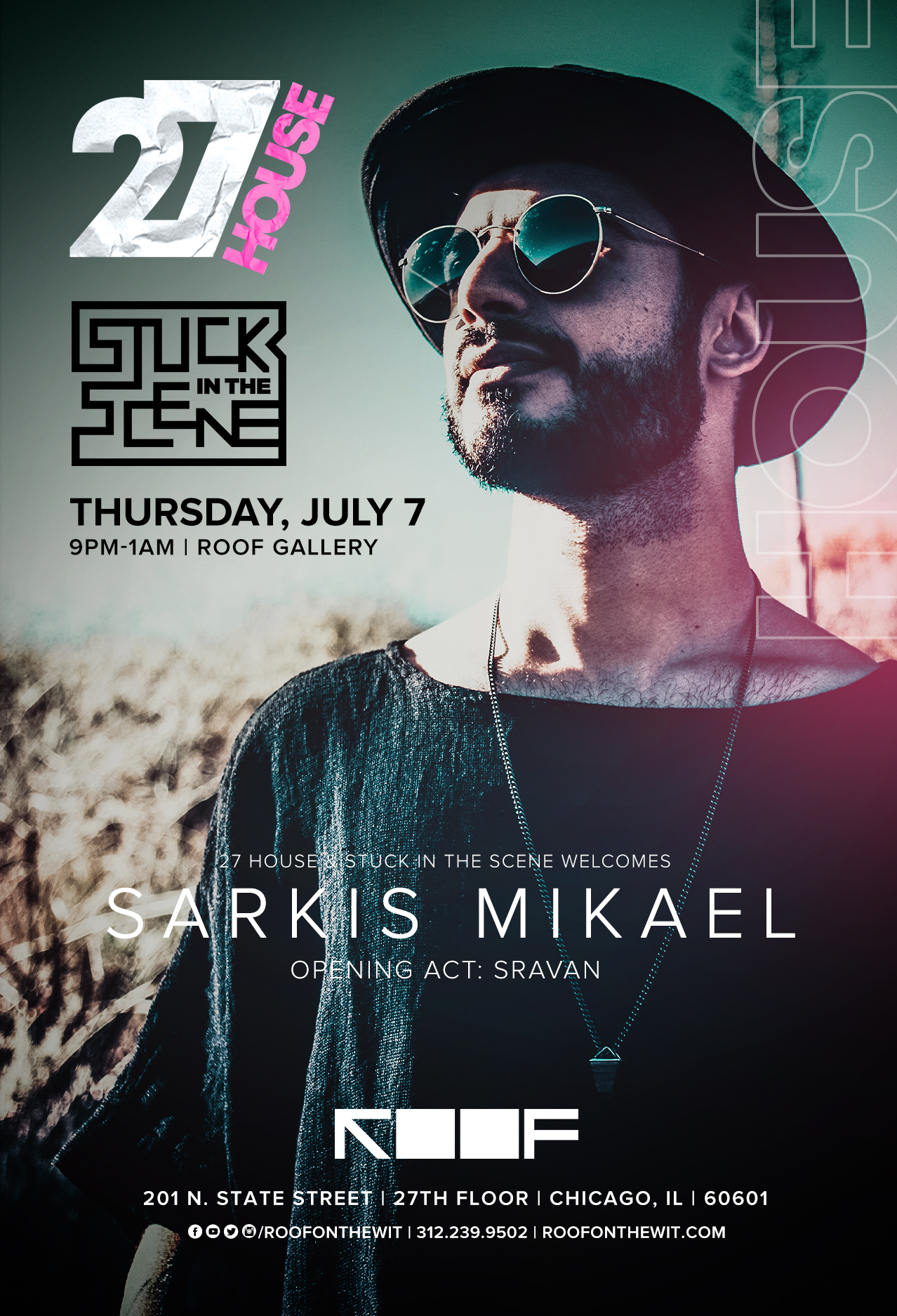 SARKIS MICAEL June 7 | ROOF on theWit