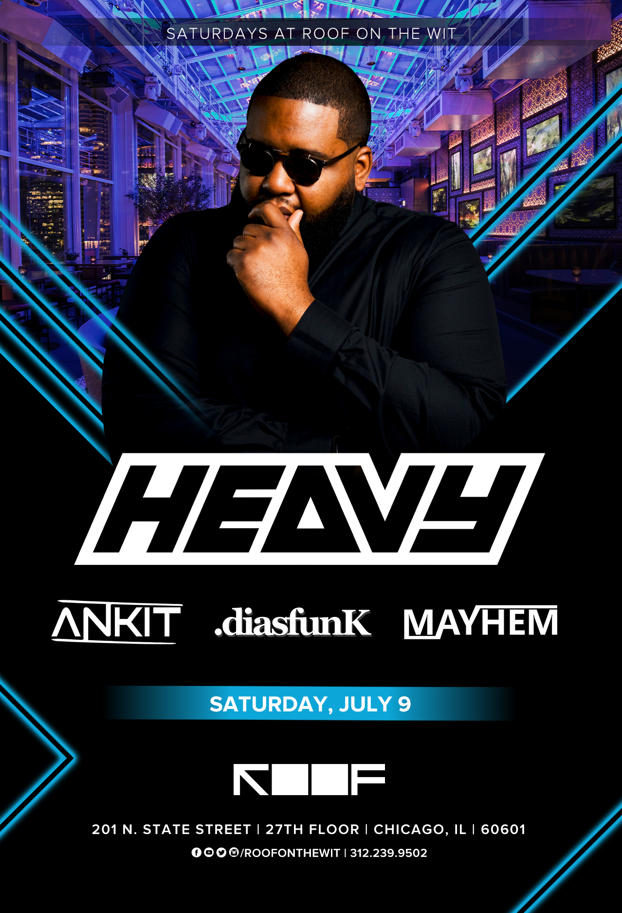 HEAVY July 9 | ROOF on theWit