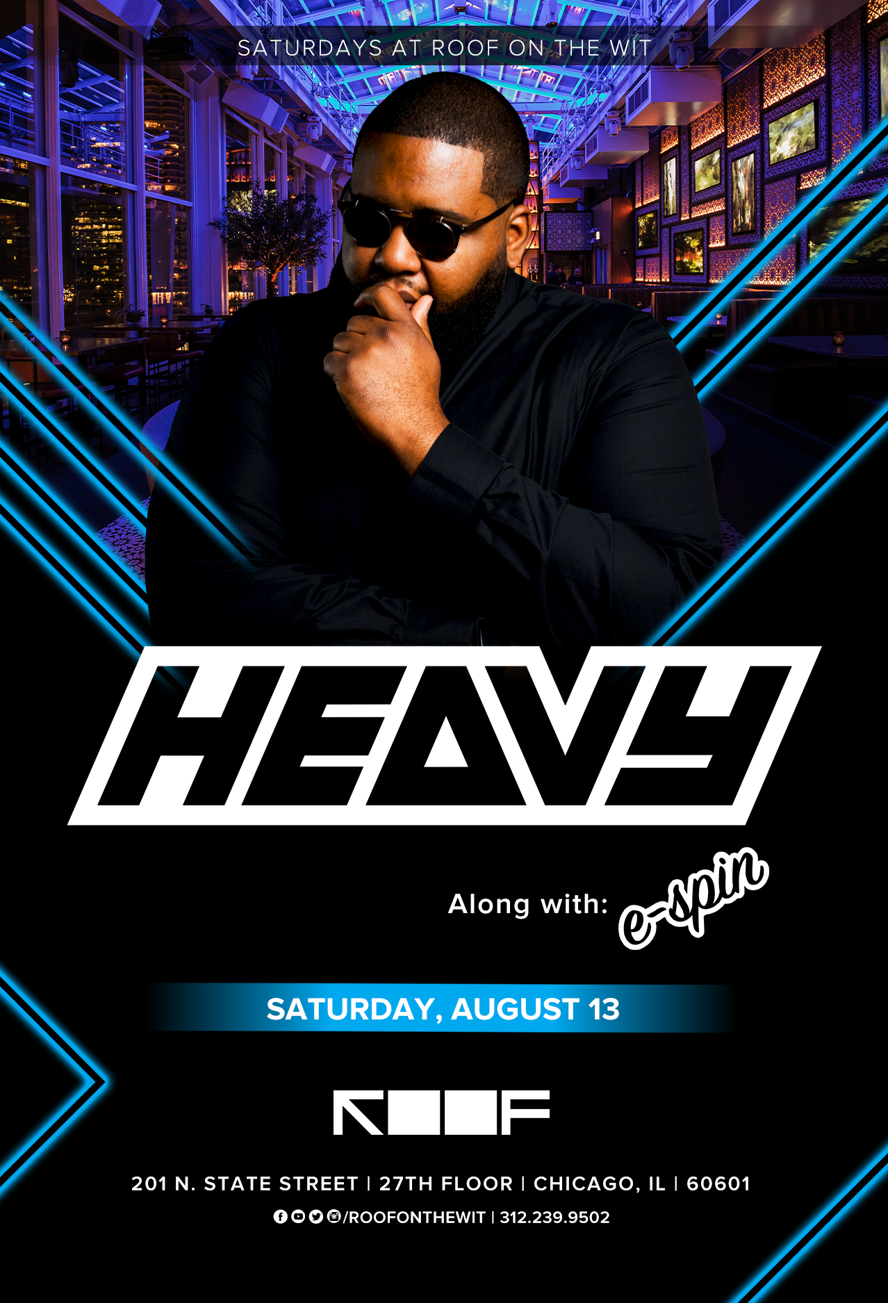HEAVY August 13 | ROOF on theWit