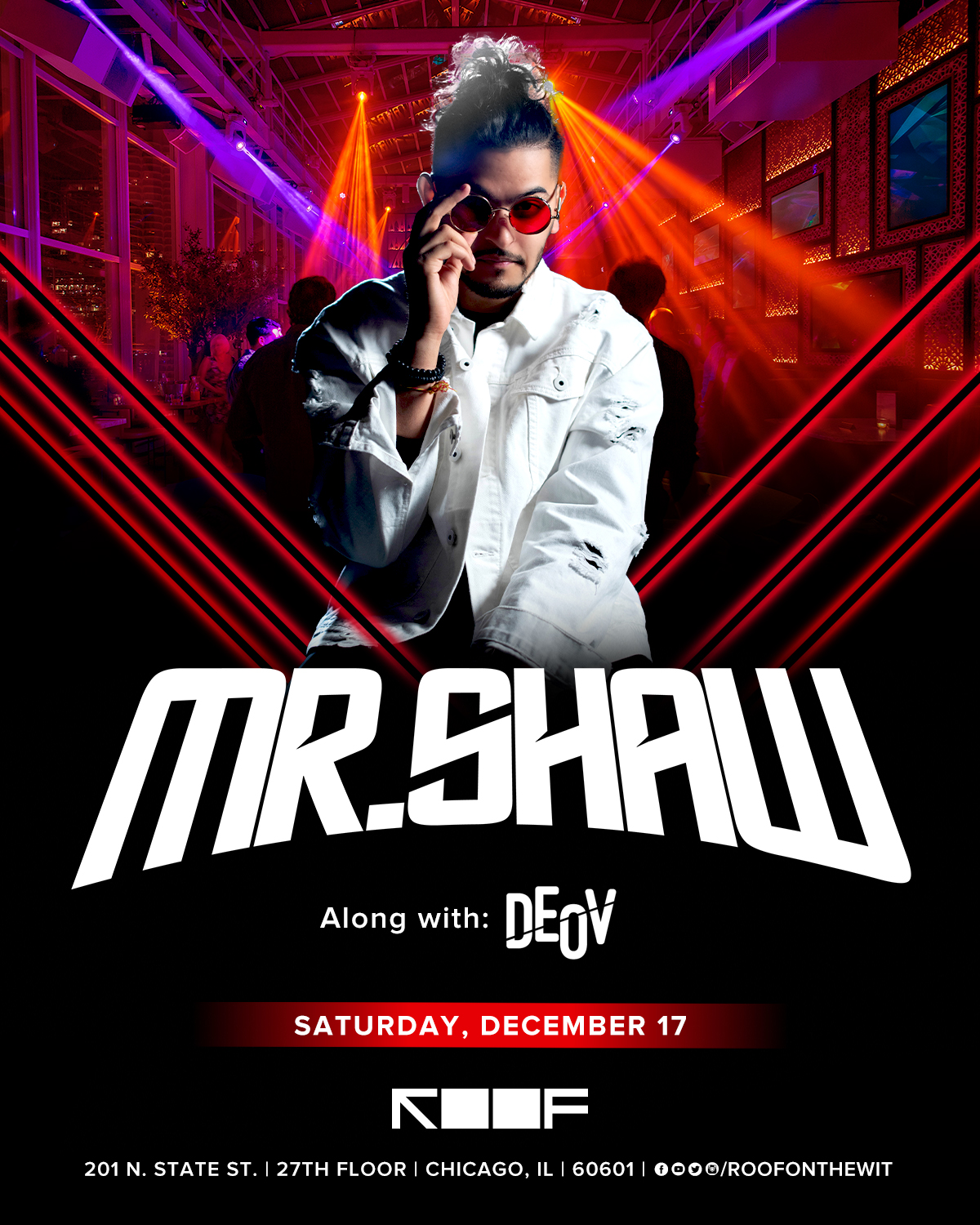 MR. SHAW December 17th | ROOF on theWit
