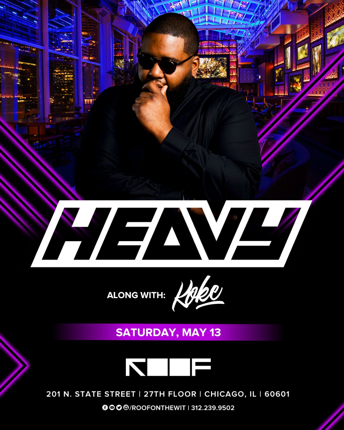 Heavy May 13th | ROOF on theWit