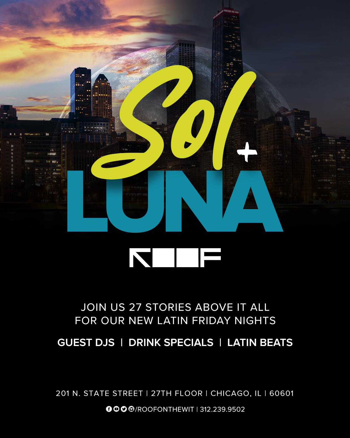 Latin Fridays | ROOF on theWit