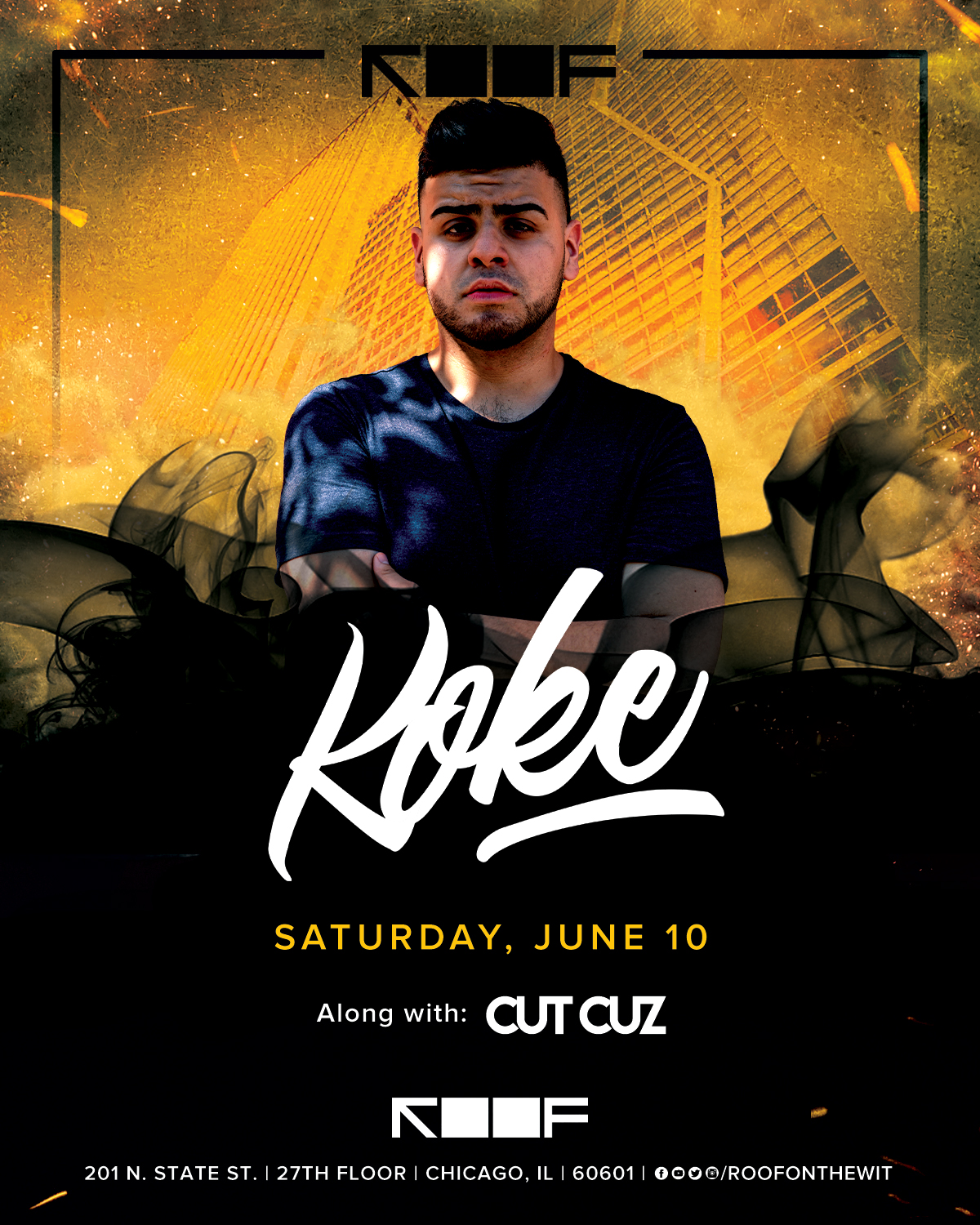 Koke May 10th | ROOF on theWit